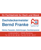Dachdeckermeister Bernd Franke